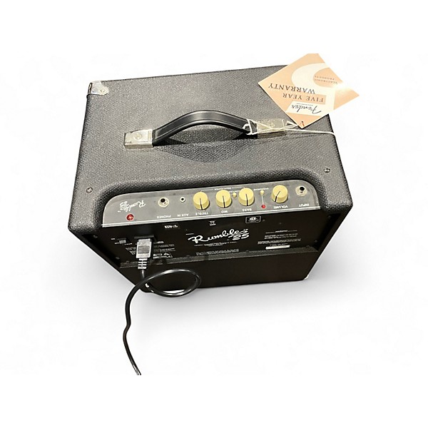 Used Fender Rumble 25 25W 1x8 Bass Combo Amp