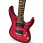 Used Schecter Guitar Research C6 PLUS ELECTRIC MAGENTA Solid Body Electric Guitar