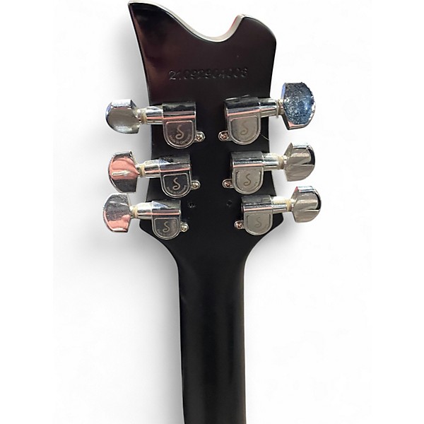 Used Kramer Assault 220 Black and Red Solid Body Electric Guitar