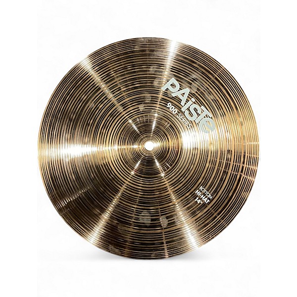 Used Paiste 14in 900 14 HI HATS Cymbal