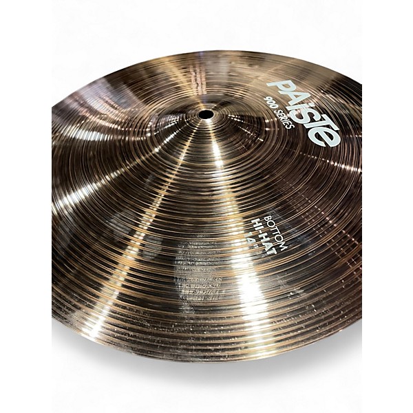 Used Paiste 14in 900 14 HI HATS Cymbal