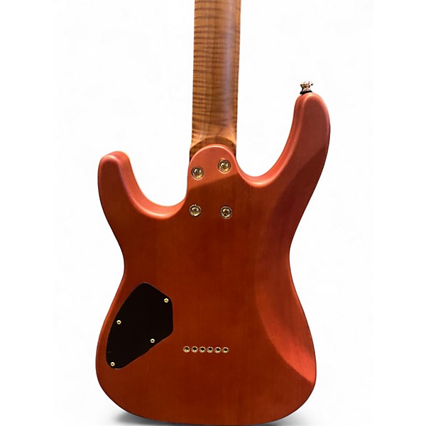 Used Harley Benton Max Fusion Signature WN Walnut Solid Body Electric Guitar