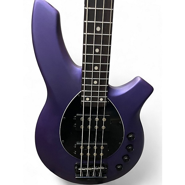 Used Sterling by Music Man BONGO FIREMIST PURPLE Electric Bass Guitar
