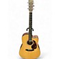 Used Martin DC-16GTE Natural Acoustic Electric Guitar thumbnail
