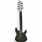 Used Schecter Guitar Research KM-7 Mk II Black Solid Body Electric Guitar thumbnail
