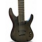 Used Schecter Guitar Research KM-7 Mk II Black Solid Body Electric Guitar