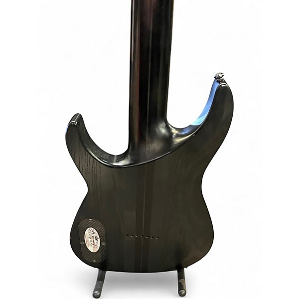 Used Schecter Guitar Research KM-7 Mk II Black Solid Body Electric Guitar