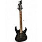 Used Ibanez GRX70QA TRANSPARENT BLACK BURST Solid Body Electric Guitar