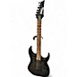 Used Ibanez GRX70QA TRANSPARENT BLACK BURST Solid Body Electric Guitar