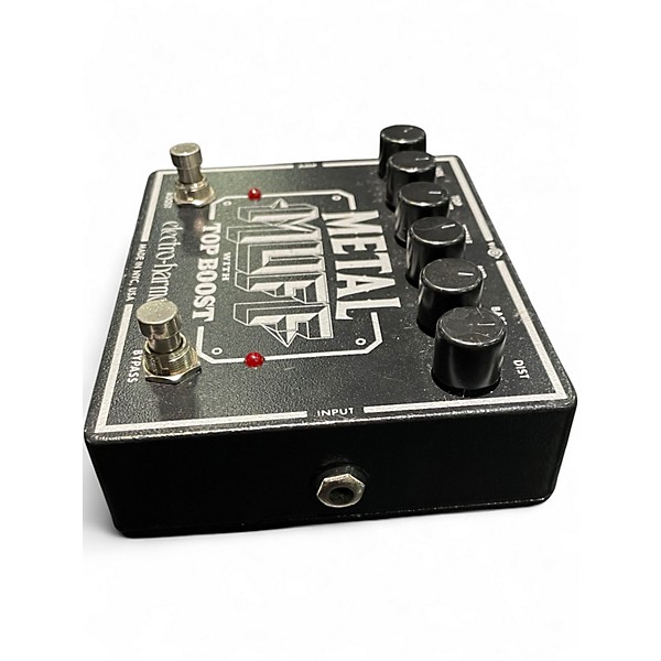 Used Electro-Harmonix Metal Muff Distortion With Top Boost Effect Pedal