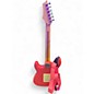 Used Johnson STRATOCASTER PINK Solid Body Electric Guitar