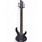 Used Ibanez BTB575-FM Trans Purple Electric Bass Guitar thumbnail