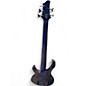 Used Ibanez BTB575-FM Trans Purple Electric Bass Guitar