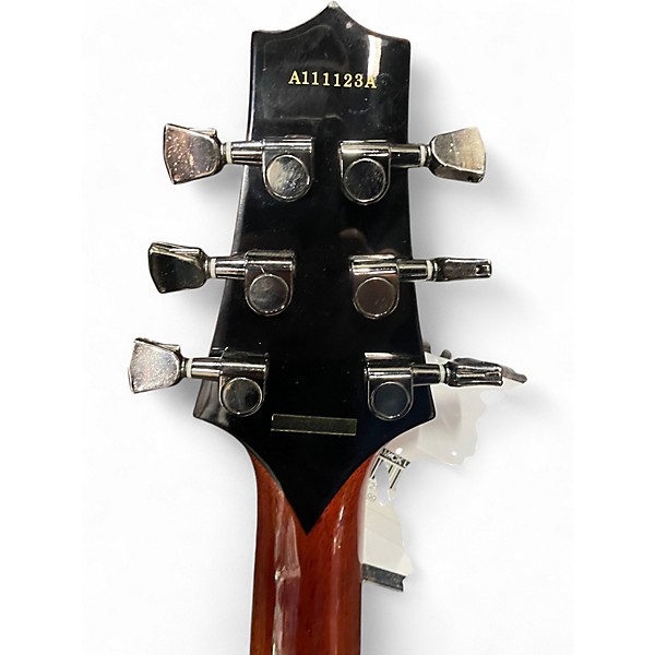 Used Samick Linda JTR LN30 Trans Amber Solid Body Electric Guitar