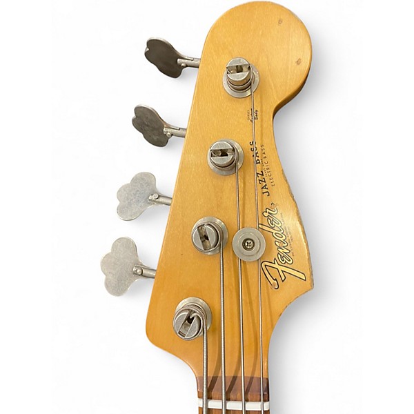 Used Fender Road Worn 1960S Jazz Bass 3 Tone Sunburst Electric Bass Guitar