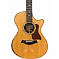 Used Taylor 812CE Natural Acoustic Electric Guitar