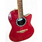 Used Applause AE28 Red Solid Body Electric Guitar