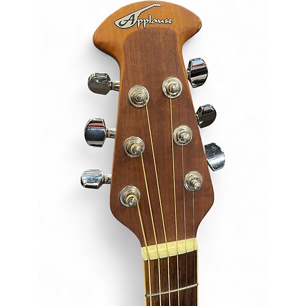 Used Applause AE28 Red Solid Body Electric Guitar