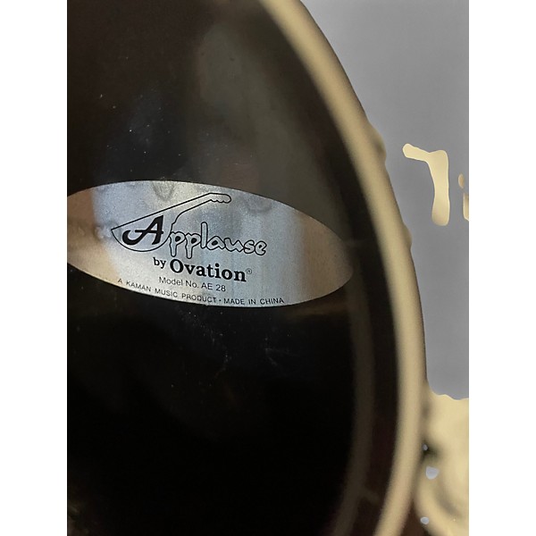 Used Applause AE28 Red Solid Body Electric Guitar