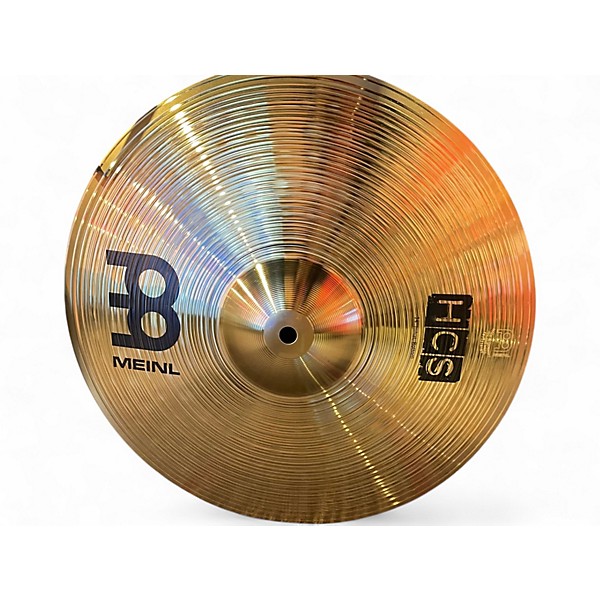 Used MEINL 14in HCS Hi Hat Pair Cymbal
