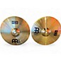 Used MEINL 14in HCS Hi Hat Pair Cymbal