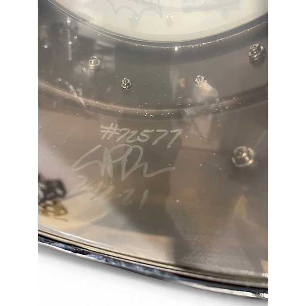 Used Pork Pie 7X13 Patina Brass Snare Patina Brass Drum