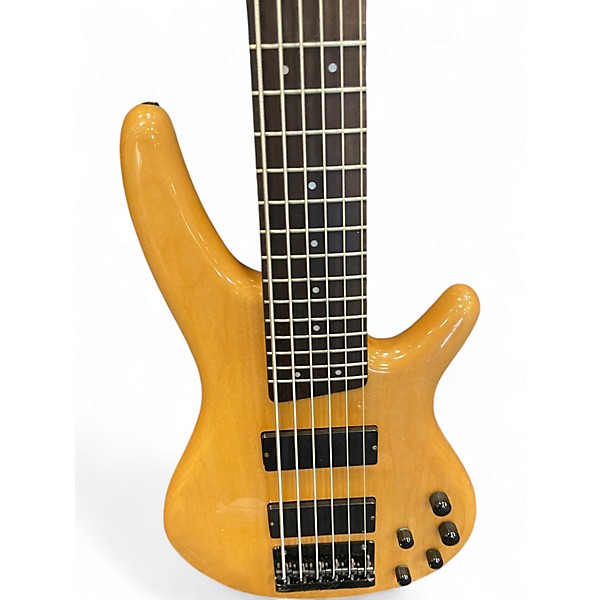 Used Ibanez SR406 natural Electric Bass Guitar