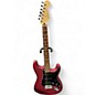 Used Fender Standard Stratocaster Satin Candy Apple Red Solid Body Electric Guitar thumbnail