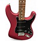 Used Fender Standard Stratocaster Satin Candy Apple Red Solid Body Electric Guitar