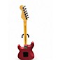 Used Fender Standard Stratocaster Satin Candy Apple Red Solid Body Electric Guitar