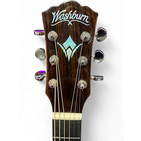 Used Washburn WCG10CE 2 Color Sunburst Acoustic Electric Guitar