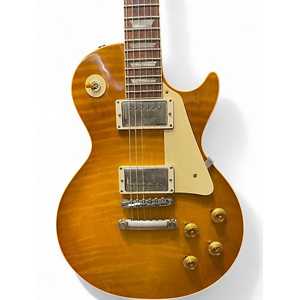 Used 2024 Gibson 1959 Reissue Les Paul VOS Dirty Lemon Burst Solid Body Electric Guitar