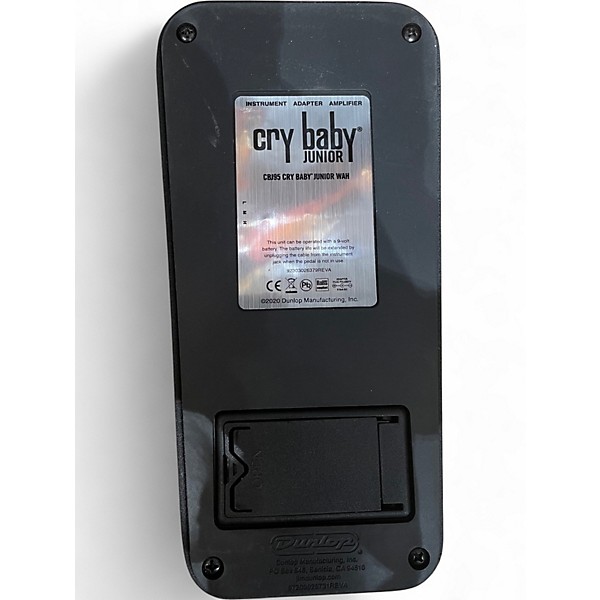 Used Dunlop CBJ95 Crybaby Junior Effect Pedal