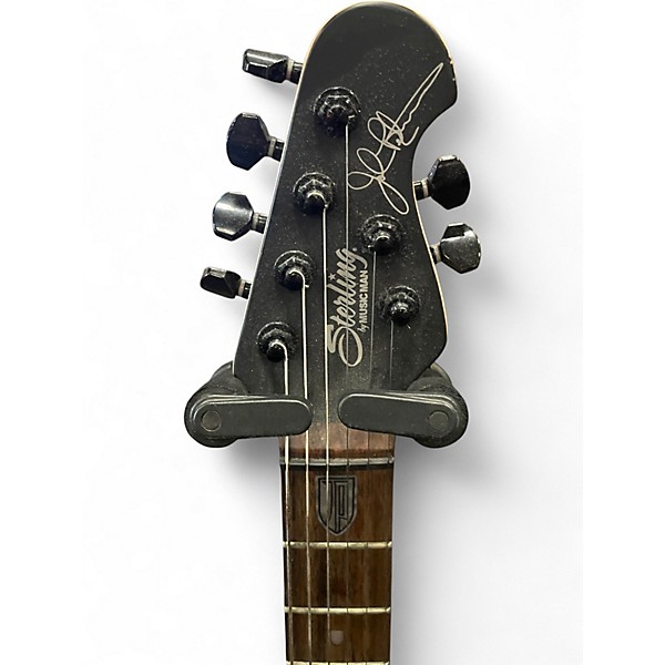 Used Sterling by Music Man JP60 Black Solid Body Electric Guitar