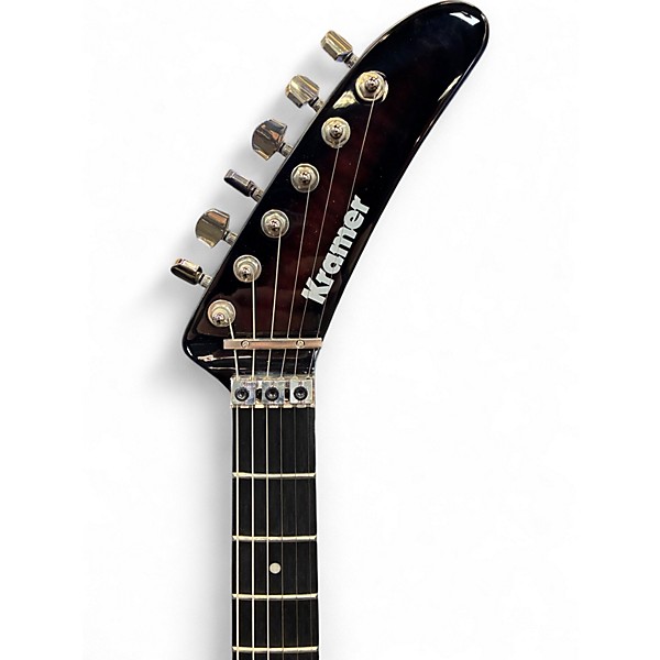 Used Kramer 84 HH MAGENTA BURST Solid Body Electric Guitar