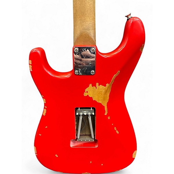 Used EVH relic series red Solid Body Electric Guitar