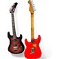 Used EVH relic series red Solid Body Electric Guitar