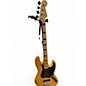Used Fender Deluxe Active Jazz Bass Natural Electric Bass Guitar thumbnail