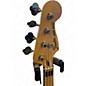 Used Fender Deluxe Active Jazz Bass Natural Electric Bass Guitar
