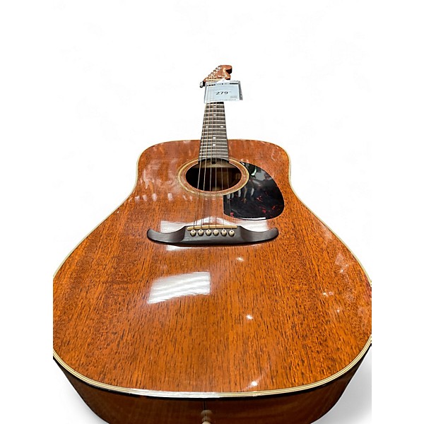 Used Fender NEWPORTER MH Mahogany Acoustic Guitar
