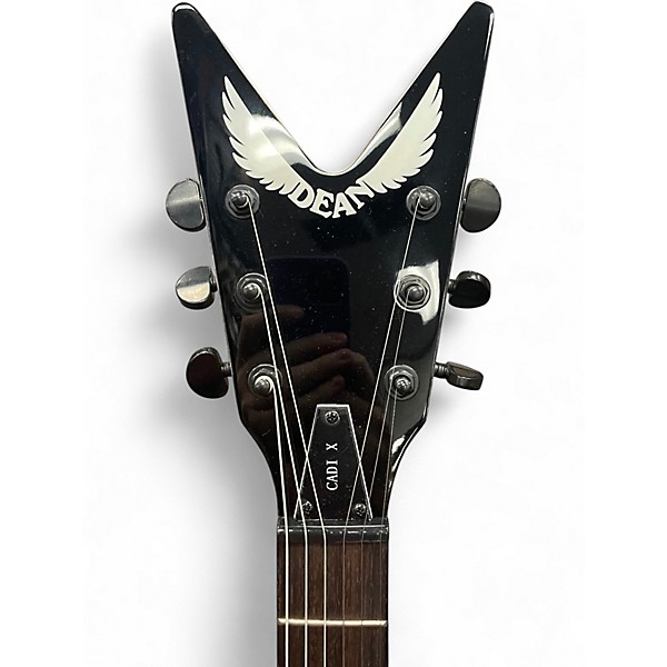 Used Dean Cadi X Black Solid Body Electric Guitar