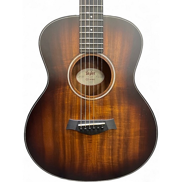 Used Taylor GS Mini-e Koa Plus Shaded Edge Burst Acoustic Electric Guitar