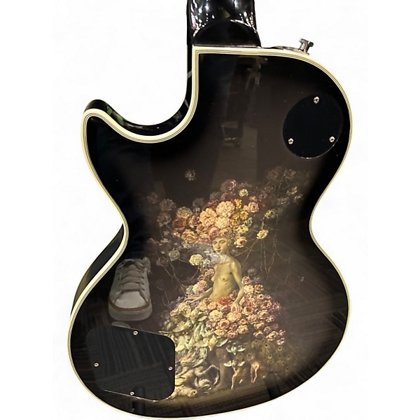 Used Epiphone ADAM JONES Silverburst Solid Body Electric Guitar