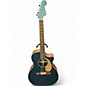 Used Fender Newporter Player TEAL Acoustic Electric Guitar thumbnail