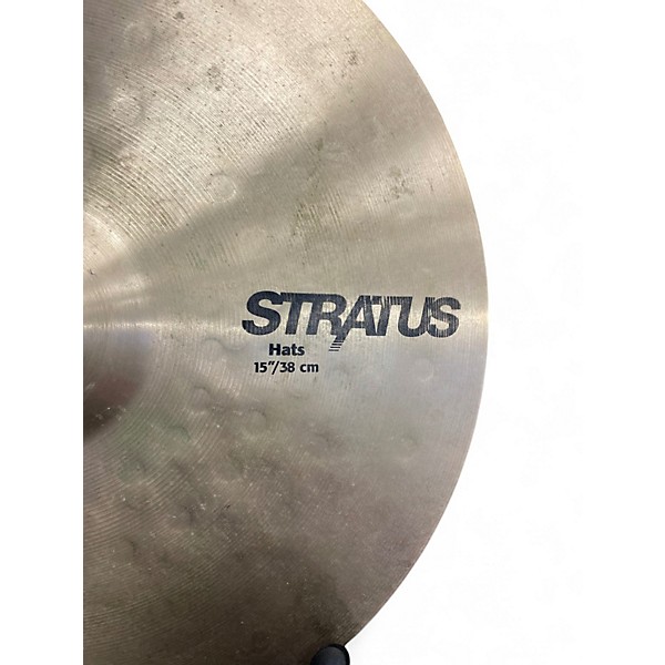 Used SABIAN 15in Stratus Hats Cymbal