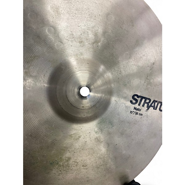 Used SABIAN 15in Stratus Hats Cymbal