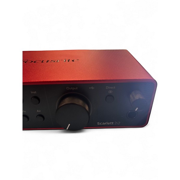 Used Focusrite Scarlett 2i2 Audio Interface