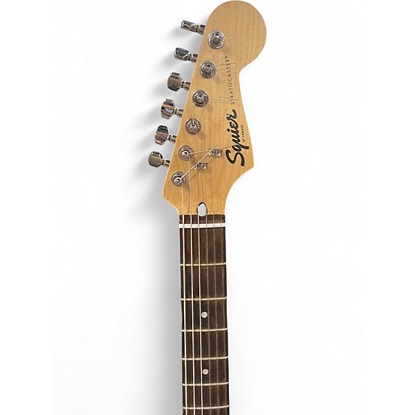 Used Fender Stratocaster  Black Solid Body Electric Guitar