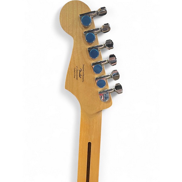 Used Fender Stratocaster  Black Solid Body Electric Guitar