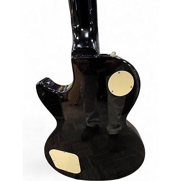 Used 2014 Epiphone Les Paul Standard Pro Faded Blue Jean Solid Body Electric Guitar